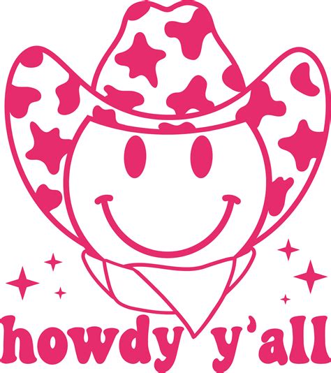 Howdy Yall Pink Hammertimes Custom Designs