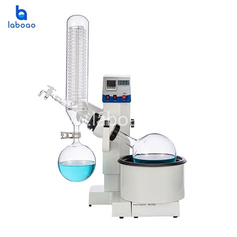 L Rotary Evaporator With Dual Digital Display China L Rotary