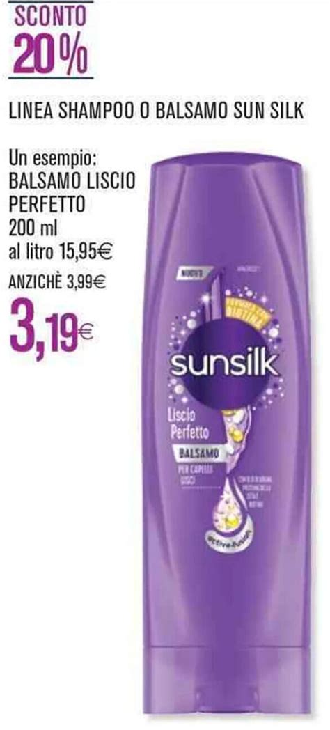 Sunsilk Balsamo Liscio Perfetto Ml Offerta Di Coop