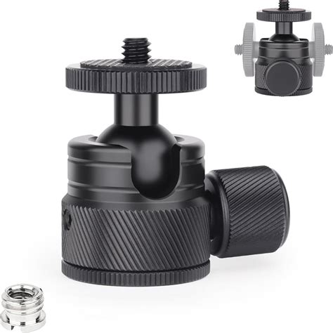 Mini Ball Head INNOREL C19 Mount Tripod Head CNC Metal Low Profile