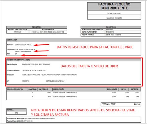 Como Solicitar Factura De Uber Por Viajes Realizados Anuncios Y