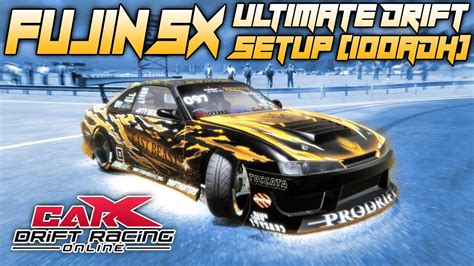 Carx Drift Racing Online Best Fujin Sx Ultimate Drift Setup Youtube