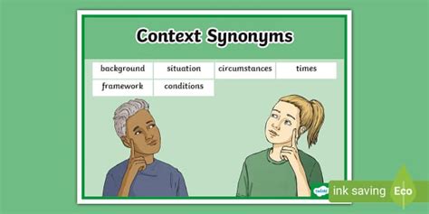 Context Synonyms Word Mat (teacher made) - Twinkl