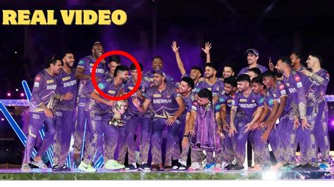 Watch Jubilant Celebration When Shreyas Iyer And KKR Team Lift The IPL