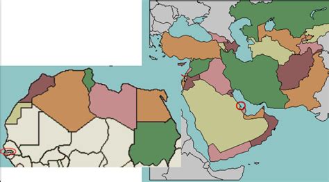 N. Africa, Middle East, Central Asia COUNTRIES Diagram | Quizlet