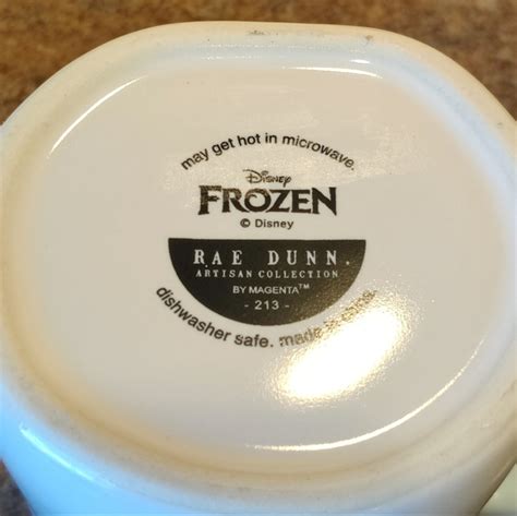 Rae Dunn Dining Disney Frozen Elsa Ice Queen Mug Poshmark