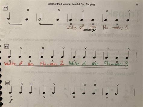 Make that Tricky Rhythm in Waltz of the Flowers Easier - ComposeCreate.com