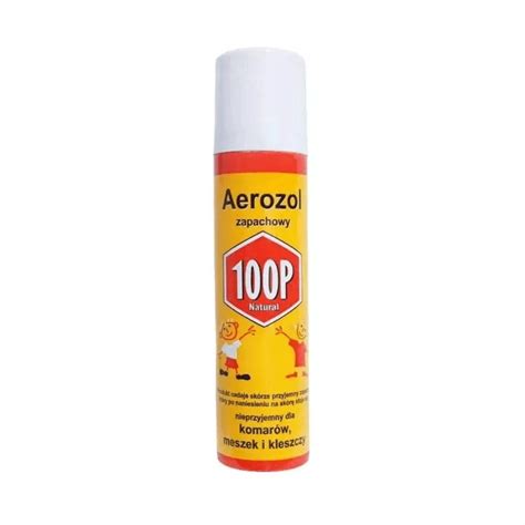 100P Natural Aerozol Przeciw Komarom Meszkom I Kleszczom 75 Ml