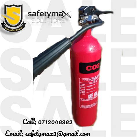 Fire Extinguisher Kg C Carbon Dioxide Safetymax Nairobi Kenya