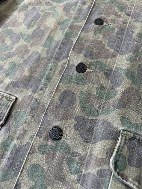 Ralph Lauren RRL Double RL 1940s Japanese Duck Camo Military Shirt