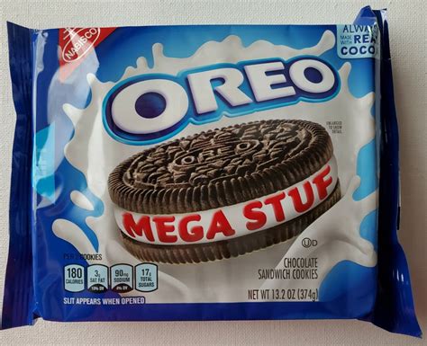 NEW Nabisco Oreo Mega Stuf Chocolate | Grelly USA