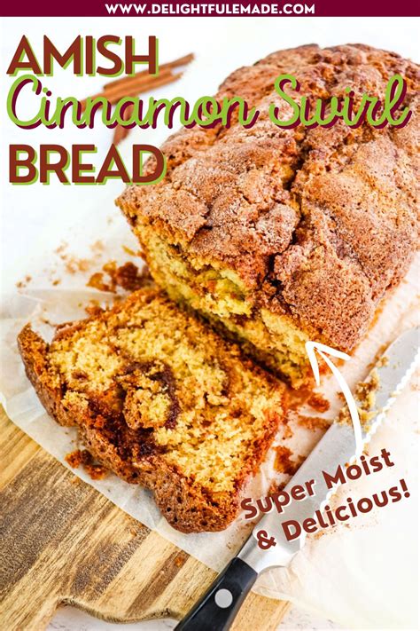 Amish Cinnamon Swirl Bread No Starter Needed Delightful E Made