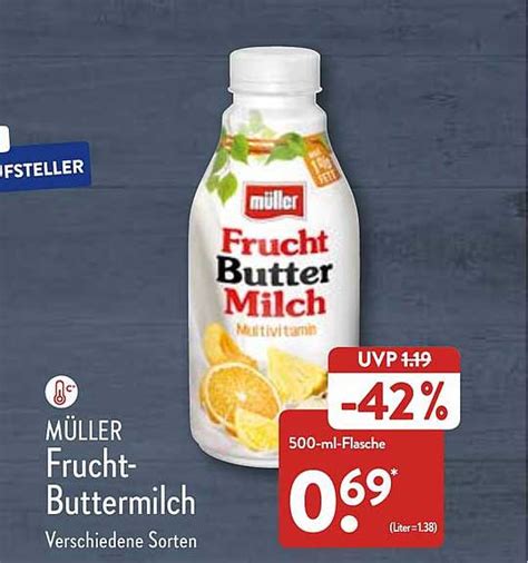 Müller Frucht buttermilch Angebot bei ALDI Nord