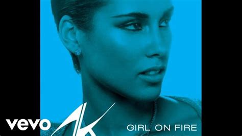 Alicia Keys Girl On Fire Bluelight Version Official Audio Youtube