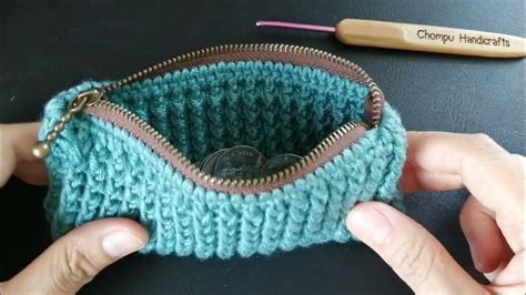 It S So Cute Super Easy Crochet Coins Purse With ZipperStep By Step