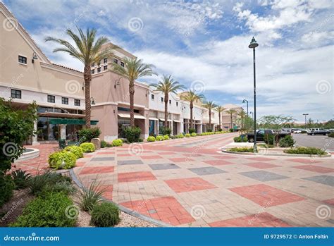 Outdoor Mall Stock Photography - Image: 9729572