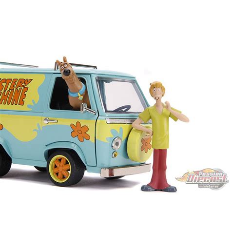 Scooby Doo Mystery Machines Avec Figurines Scooby Shaggy Jada