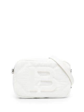 Bimba Y Lola Logo Plaque Quilted Crossbody Bag Farfetch