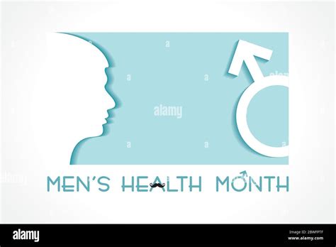 Vector Illustration For Mens Health Awareness Month Which Is Observed