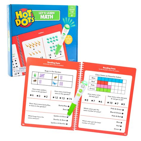 Educational Insights Hot Dots Let S Learn St Grade Math Math Activity
