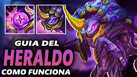 ASI FUNCIONA EL NUEVO HERALDO DE LA GRIETA DE LEAGUE OF LEGENDS GUIA