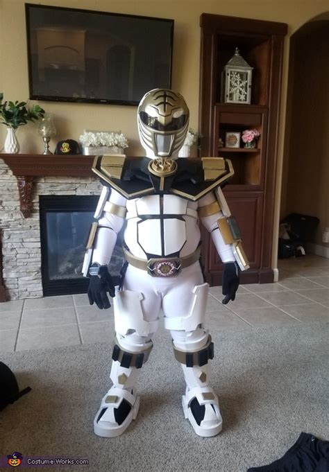 Armored White Ranger Costume