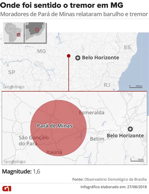 Tremor de terra registrado em MG está relacionado a movimento de placa