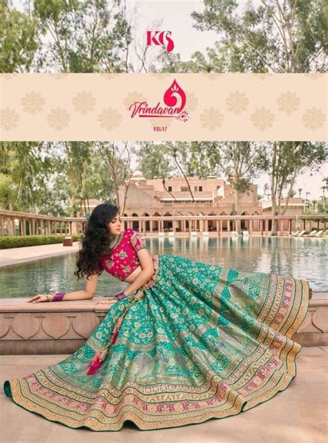 Royal Designer Vrindavan Vol Designer Banarasi Silk Lehenga Choli