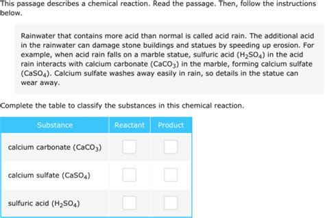 IXL | Identify reactants and products | 7th grade science