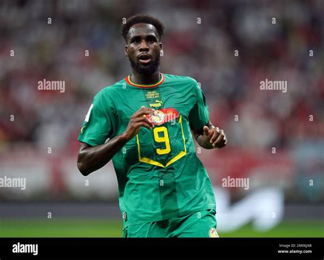 Senegal's Boulaye Dia during the FIFA World Cup Round of Sixteen match at the Al-Bayt Stadium in ...