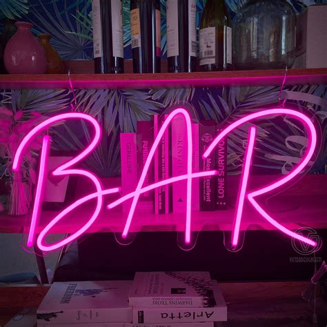 Bar Neon Signs Custom Bar Sign Neon Bar Sign Neon Sign - Etsy