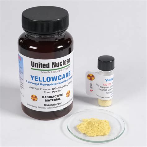 Yellowcake - $19.00 : United Nuclear , Scientific Equipment & Supplies ...