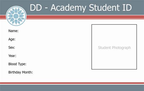 Student ID Card Template by Haze12Eyes on DeviantArt