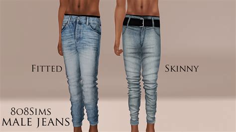 Sims 4 CC's - The Best: Male Jeans by 8o8sims