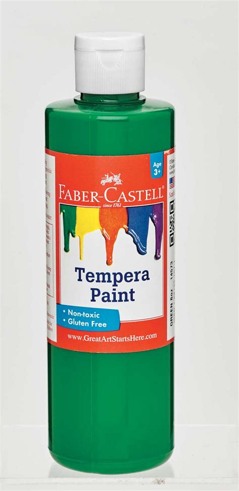 Green Tempera Paint (8 oz bottles) - Teaching Toys and Books