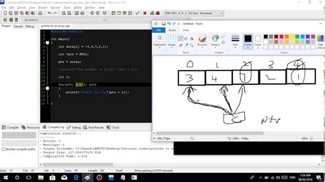 C Programming Tutorial TAGALOG VERSION 24 Pointers To An Array In