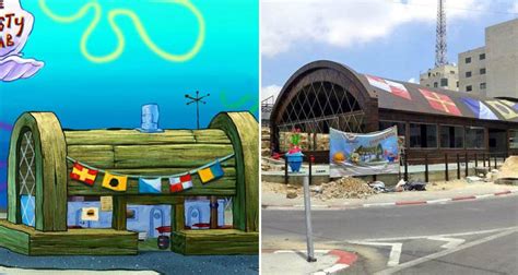 A Real Life Krusty Krab Restaurant Will Be Opening Up In Palestine