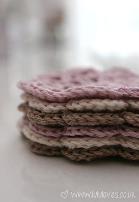 Free Crochet Vintage Coaster Pattern Lululoves Blog