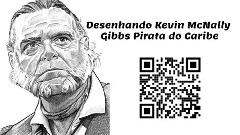 Desenhando Kevin McNally Gibbs Pirata Do Caribe YouTube