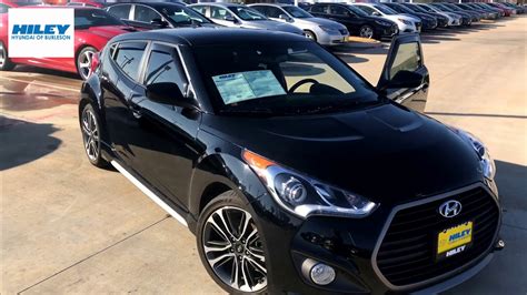 2016 Hyundai Veloster Turbo R Spec Black H1901a Full Hd Youtube