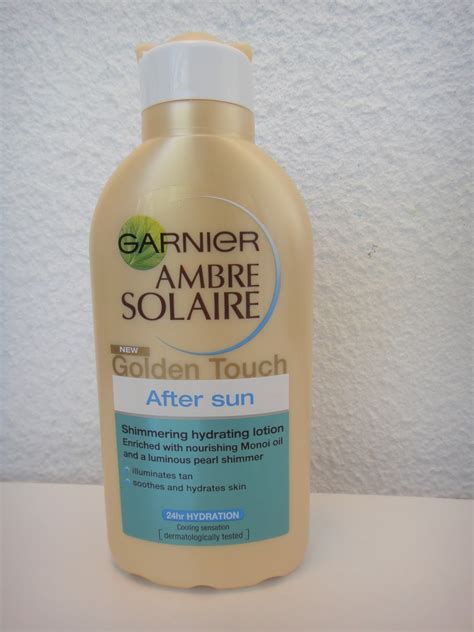 Random Thoughts Of M Garnier Ambre Solaire Golden Touch After Sun