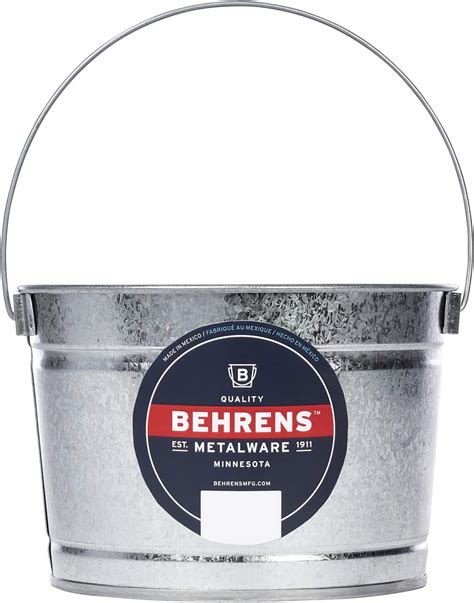 Amazon Behrens Hot Dipped Galvanized Steel Utility Pail