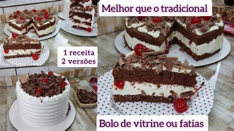 Floresta Negra Moderna Melhor Do Que O Tradicional Receita E