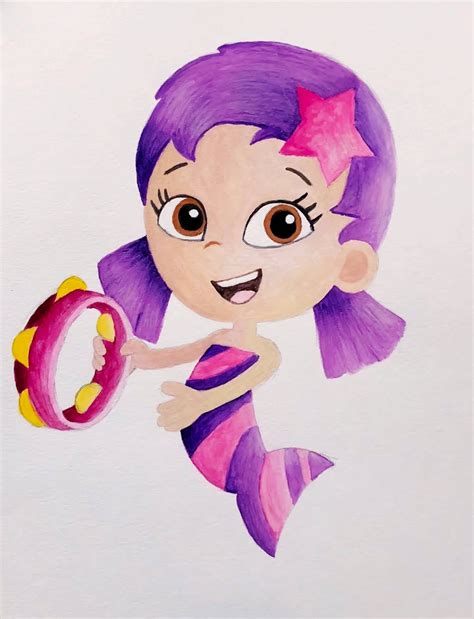 Bubble Guppies - Oona Painting by TheKissingHand on DeviantArt