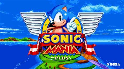 Sonic Mania Plus Title Screen : r/SonicTheHedgehog