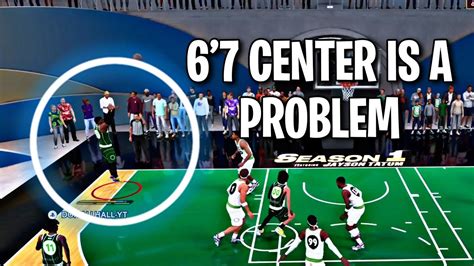 Best 6 7 Center Build For Nba 2k25 Next Gen Doing It All In The Rec Youtube