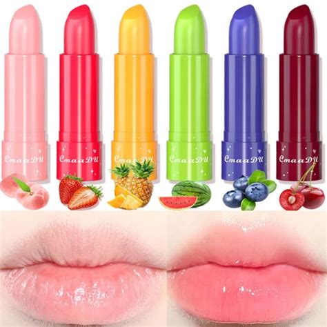 Natural Fruit Flavor Lip Balm Long Lasting Moisturize Lipstick