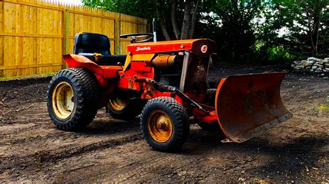 Barn Find Simplicity Landlord Garden Tractor Fixing Dirt Blade