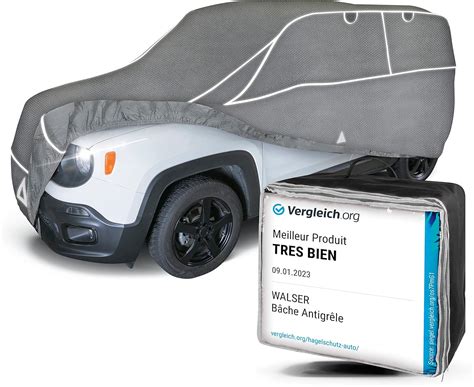 WALSER Bâche de Voiture Anti grêle Hybrid UV Protect SUV Vainqueur du