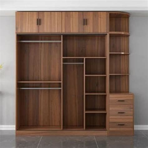 Door Wooden Modular Wardrobe With Locker At Rs Sq Ft In